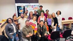 group photo of the participants of Decolonising Academic Publishing with Afro-Brazilian and Indigenous Researchers project